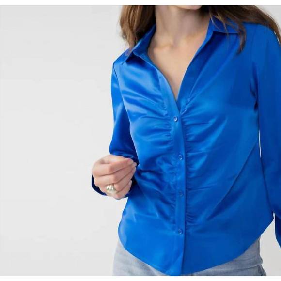 NEW SANCTUARY time to shine top in blue - Picture 3 of 3